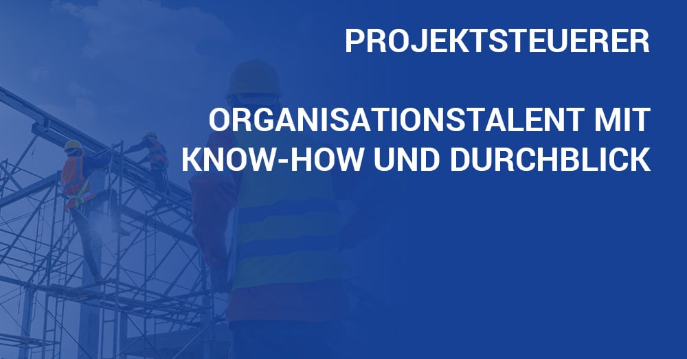 Jobportrait Projektsteuerer Aufgaben