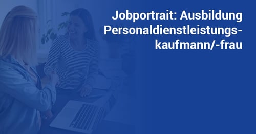 Ausbildung Personaldienstleistungskaufmann