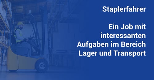 Staplerfahrer