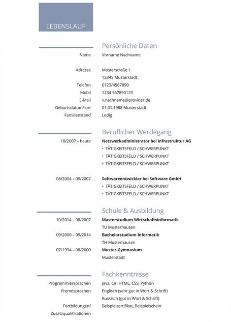 bewerbungsunterlagen